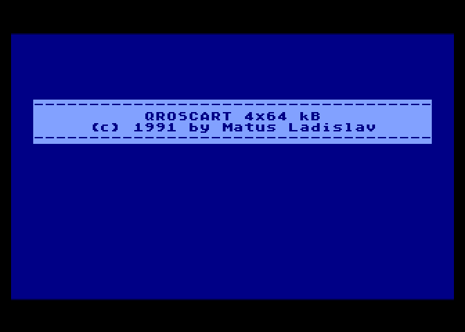 QROS CART 4X64 KB