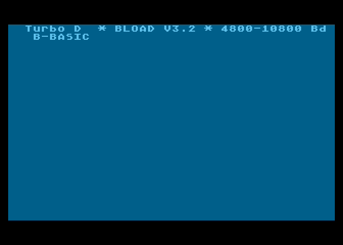 TURBO D BLOAD V3.2